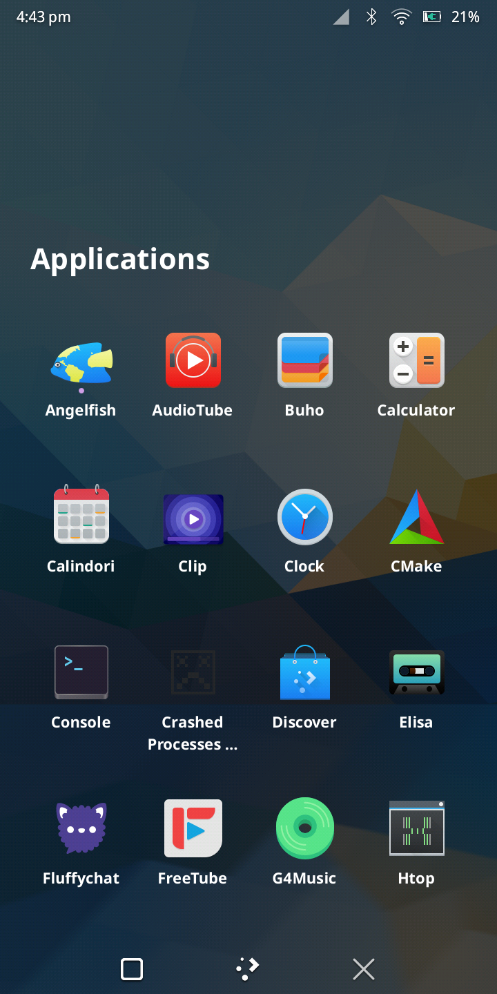Halcyon applications page