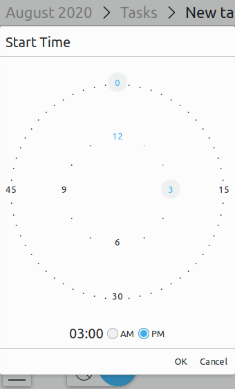 Calindori Time Picker